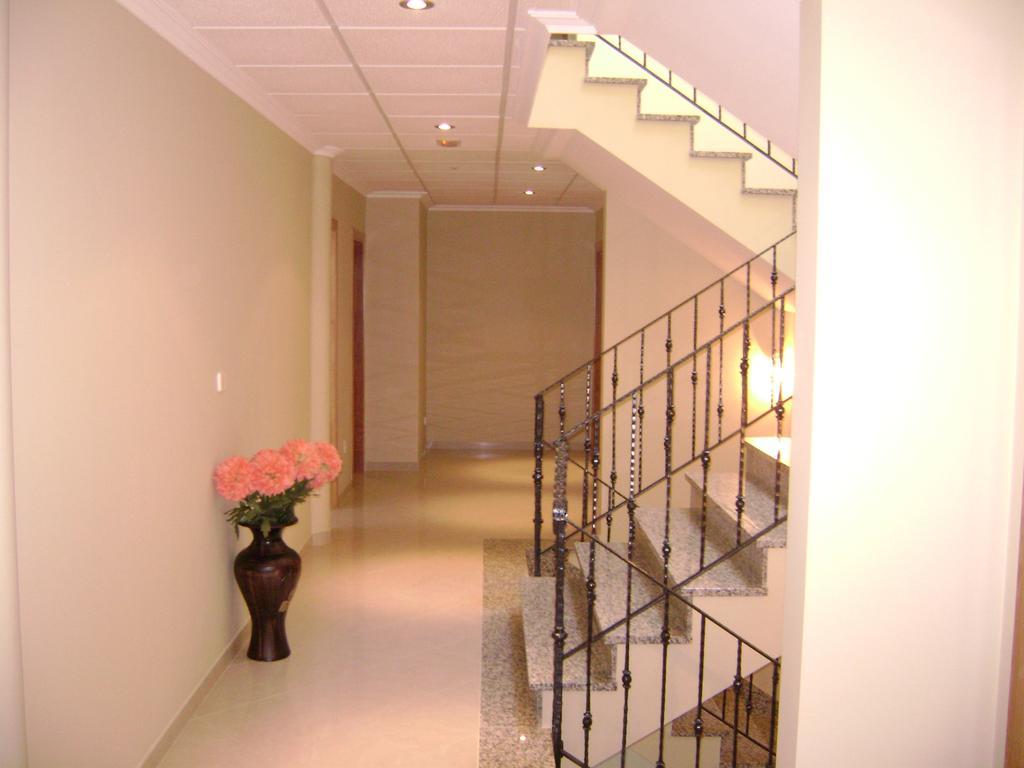 Hostal Santa Baia Ribadumia Bagian luar foto