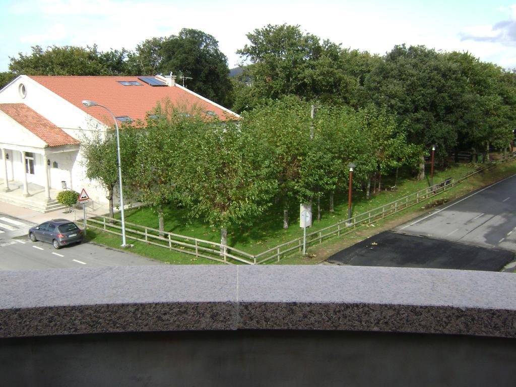 Hostal Santa Baia Ribadumia Bagian luar foto